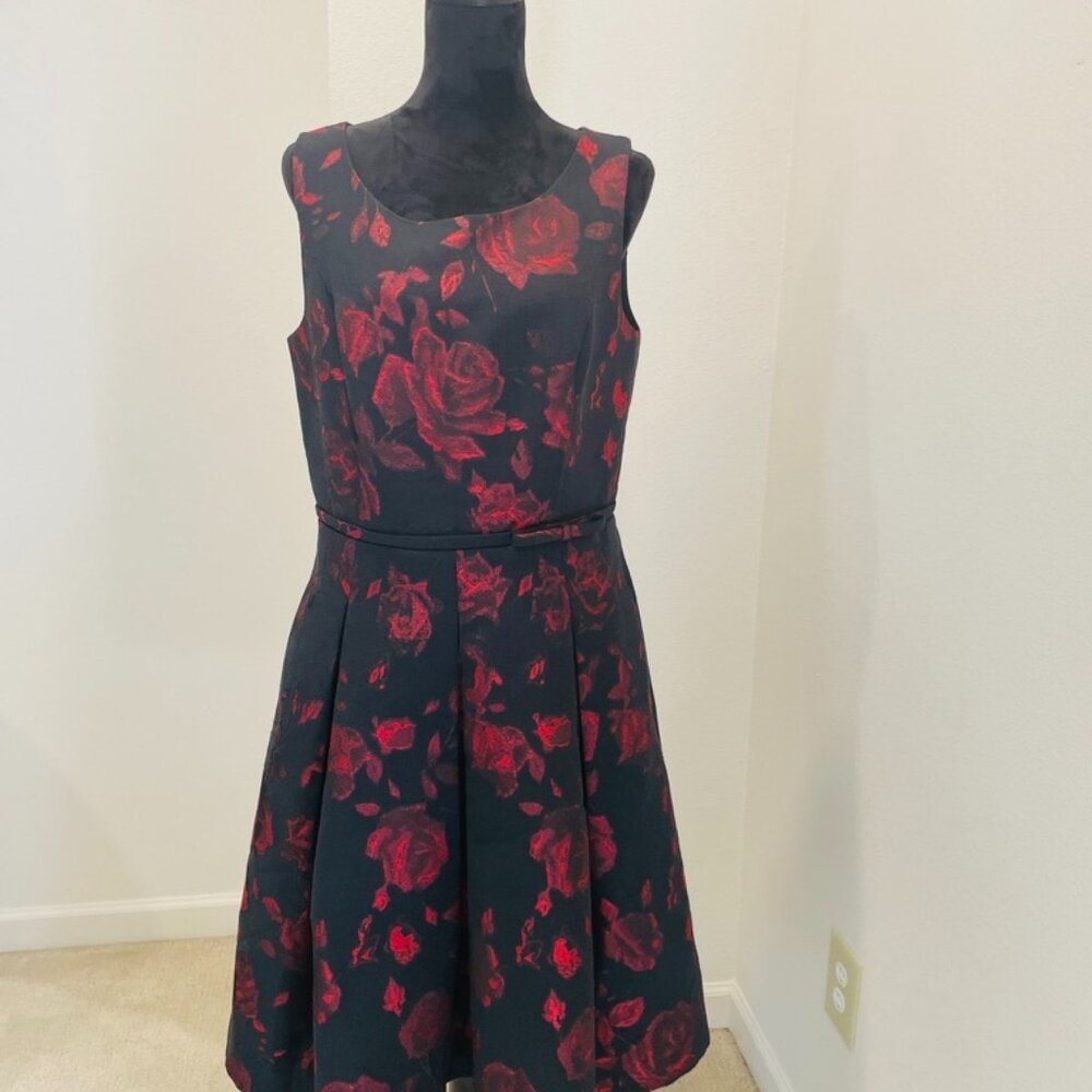 Talbots Dress with large flowers